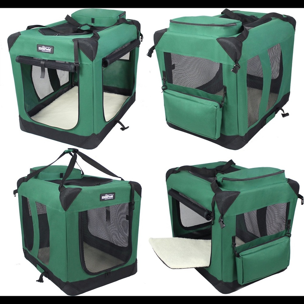 Collapsible Soft-Sided Dog Crate